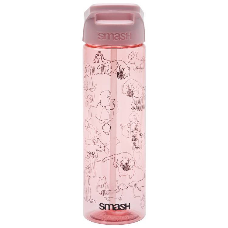 Smash Cat Dog sipper water bottle 700ml (British brand)