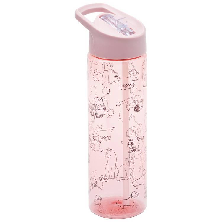 Smash Cat Dog sipper water bottle 700ml (British brand)