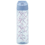 Smash gingham ribbon blue sipper bottle 700ml, imported from the UK