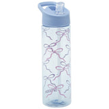 Smash gingham ribbon blue sipper bottle 700ml, imported from the UK