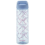 Smash gingham ribbon blue sipper bottle 700ml, imported from the UK