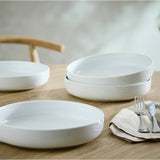 Habitat white porcelain plates set of 4, UK version