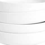 Habitat white porcelain plates set of 4, UK version