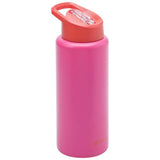 Smash 1 litre stainless steel sipper bottle - British product