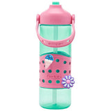 Smash Charm pink sipper water bottle 750ml, UK version
