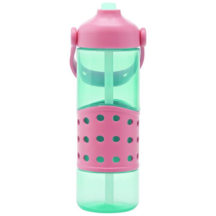 Smash Charm pink sipper water bottle 750ml, UK version