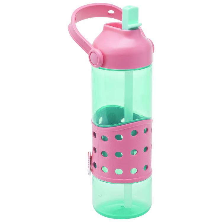 Smash Charm pink sipper water bottle 750ml, UK version