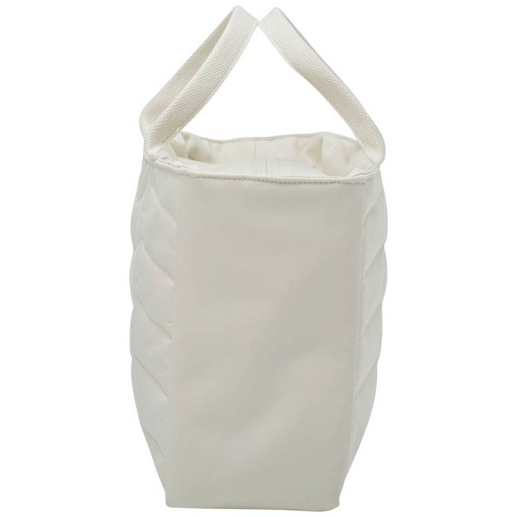Smash Planet beige chevron lunch bag, imported from the UK