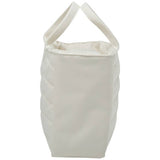 Smash Planet beige chevron lunch bag, imported from the UK