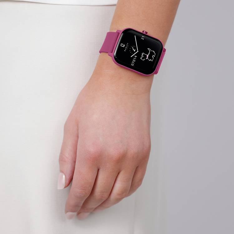 Radley Series 46 smart watch pink silicone strap - British product