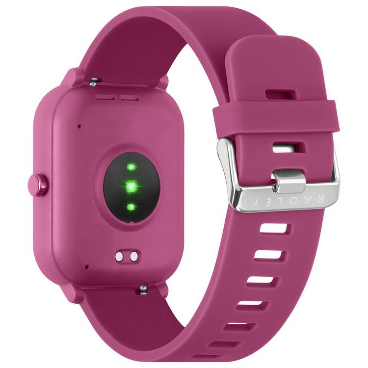 Radley Series 46 smart watch pink silicone strap - British product