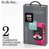 Radley Series 46 smart watch pink silicone strap - British product