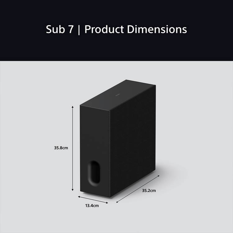 Sony SASW7 wireless subwoofer - British product