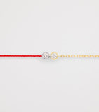Redline 20th Anniversary Gold Diamond Bracelet, imported from the UK