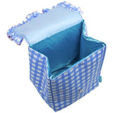 Smash Gingham Ribbon lunch bag 25.5x20x15cm, imported from the UK