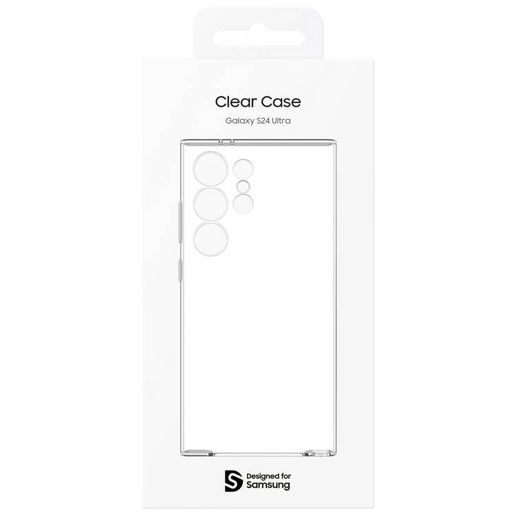 Samsung Galaxy S24 Ultra clear phone case - British product