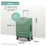 it Luggage Striving 3pc suitcase set hedge green, UK version
