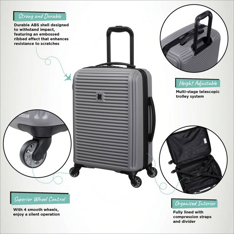 it Luggage Shutter 3pc suitcase set, UK version