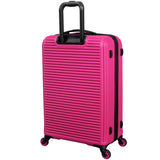 it Luggage hard suitcase set pink 3-piece, imported from the UK