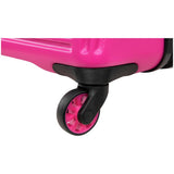 it Luggage hard suitcase set pink 3-piece, imported from the UK