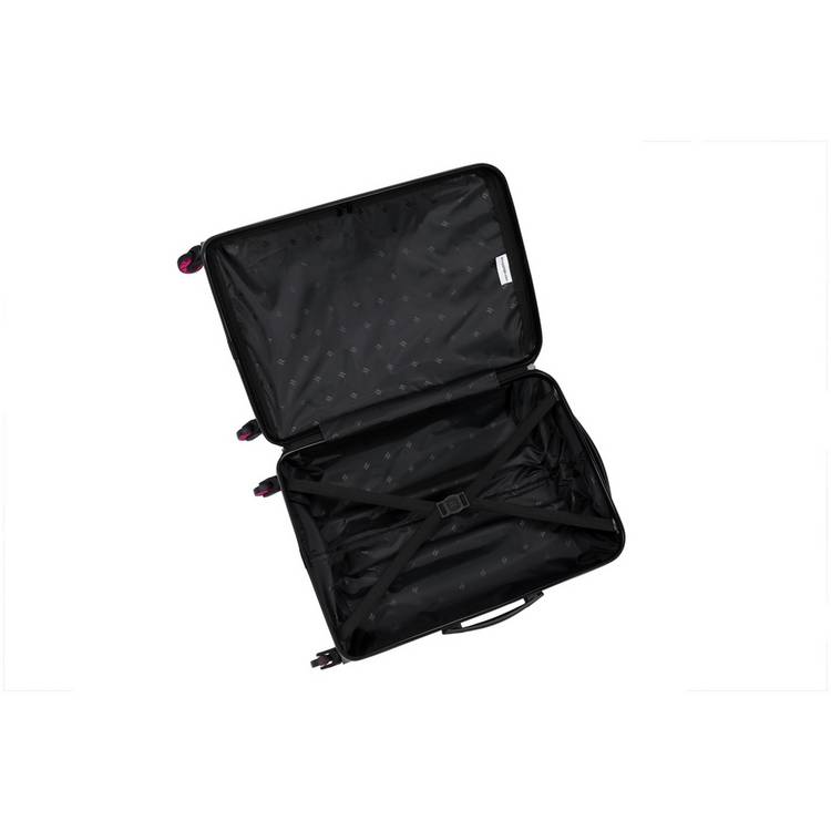 it Luggage hard suitcase set pink 3-piece, imported from the UK