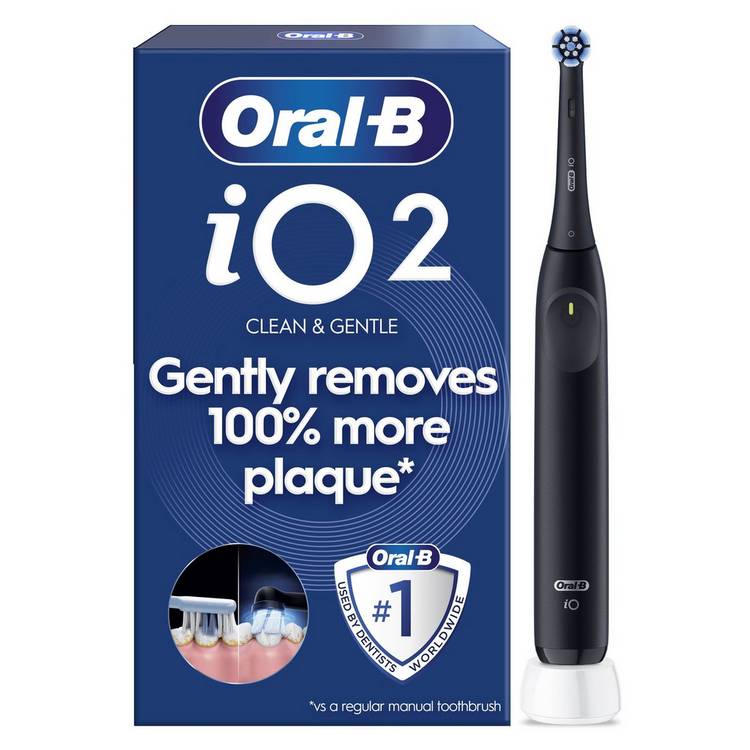 Oral-B iO2 electric toothbrush Night Black, UK version