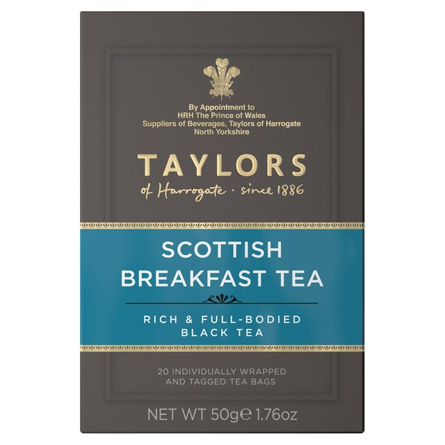 Taylors Scottish Breakfast Teabags 20 per pack GOODS M&S