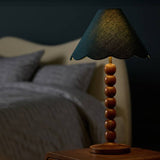 Habitat scallop edge blue lampshade 32cm, imported from the UK