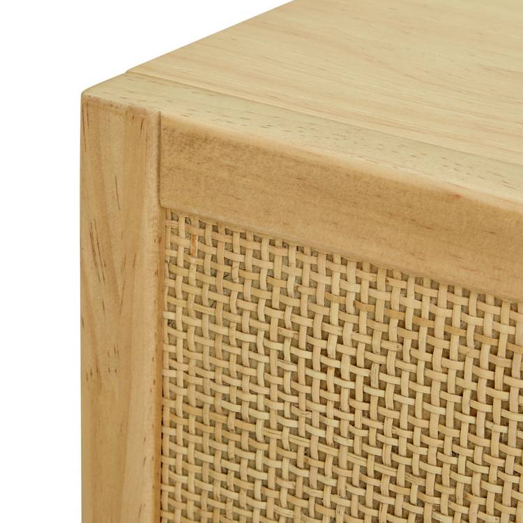 Habitat Simone 2 door shoe storage cabinet oak (British brand)