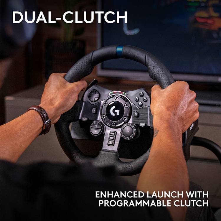 Logitech G923 TRUEFORCE gaming steering wheel for PS4 PS5 PC - British product