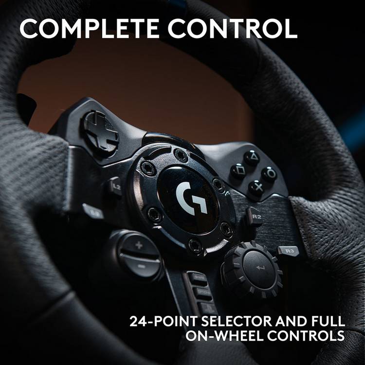 Logitech G923 TRUEFORCE gaming steering wheel for PS4 PS5 PC - British product