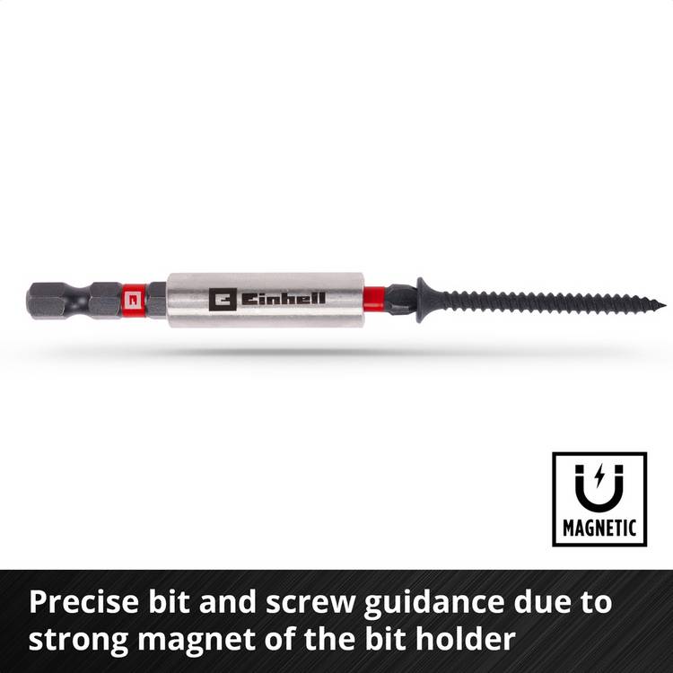 Einhell 28-piece drill bit set in storage case - British product