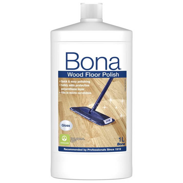 Bona wood floor polish gloss 1L, UK version