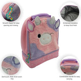 Squishmallows Patty the Cow furry lunch bag, imported from the UK