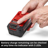 Einhell Power X-Change 18V 5.2Ah battery pack, imported from the UK
