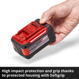 Einhell Power X-Change 18V 5.2Ah battery pack, imported from the UK
