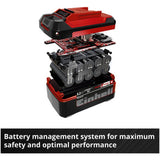 Einhell Power X-Change 18V 5.2Ah battery pack, imported from the UK