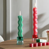 Argos Habitat Wavy Set of 4 Unscented Candles- Buy online at McGrocer