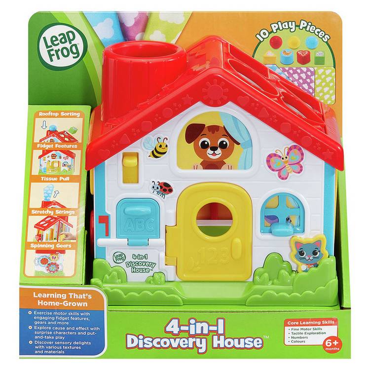 Leapfrog 4-in-1 Discovery House activity toy, British product