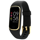 Reflex Active Series 8 black silicone strap smart watch (British brand)