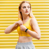 Reflex Active Series 8 black silicone strap smart watch (British brand)