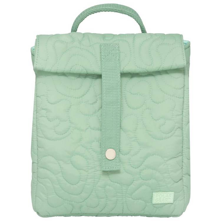Polar Gear washable quilted roll top lunch bag - British product
