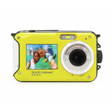GoXtreme Reef dual screen action camera yellow - British product