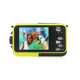 GoXtreme Reef dual screen action camera yellow - British product
