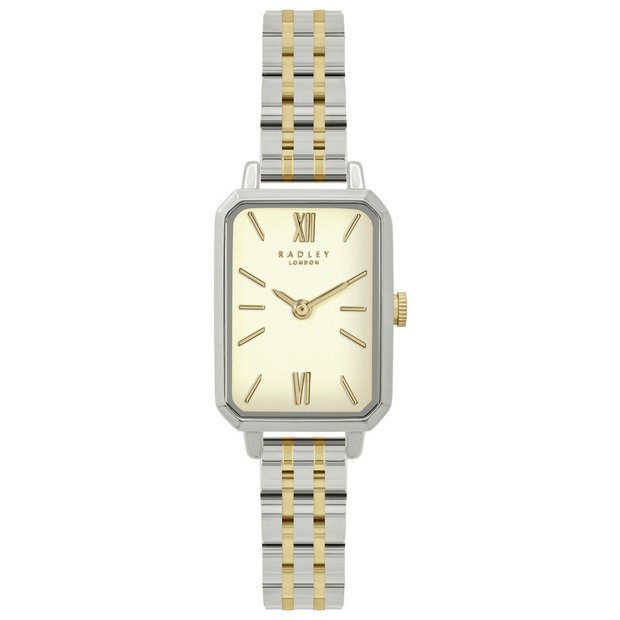Radley two-tone gold plated bracelet watch, imported from the UK