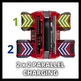 Einhell Power X-Quattro Charger 4A - British product