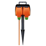 Argos Masterplug 2 Socket 15m Weatherproof Outdoor Garden Spike Extension Lead- Buy online at McGrocer
