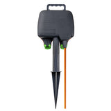 Masterplug garden spike 2 socket 15m cable (British brand)