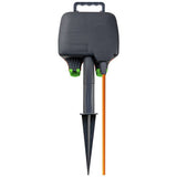 Masterplug garden spike 2 socket 15m cable (British brand)
