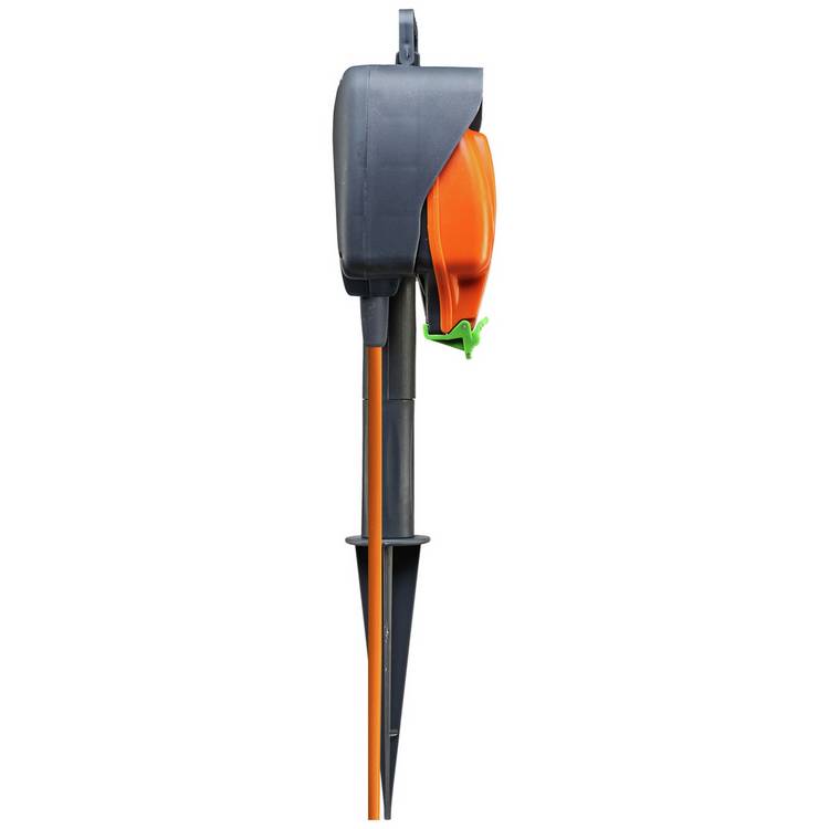 Masterplug garden spike 2 socket 15m cable (British brand)
